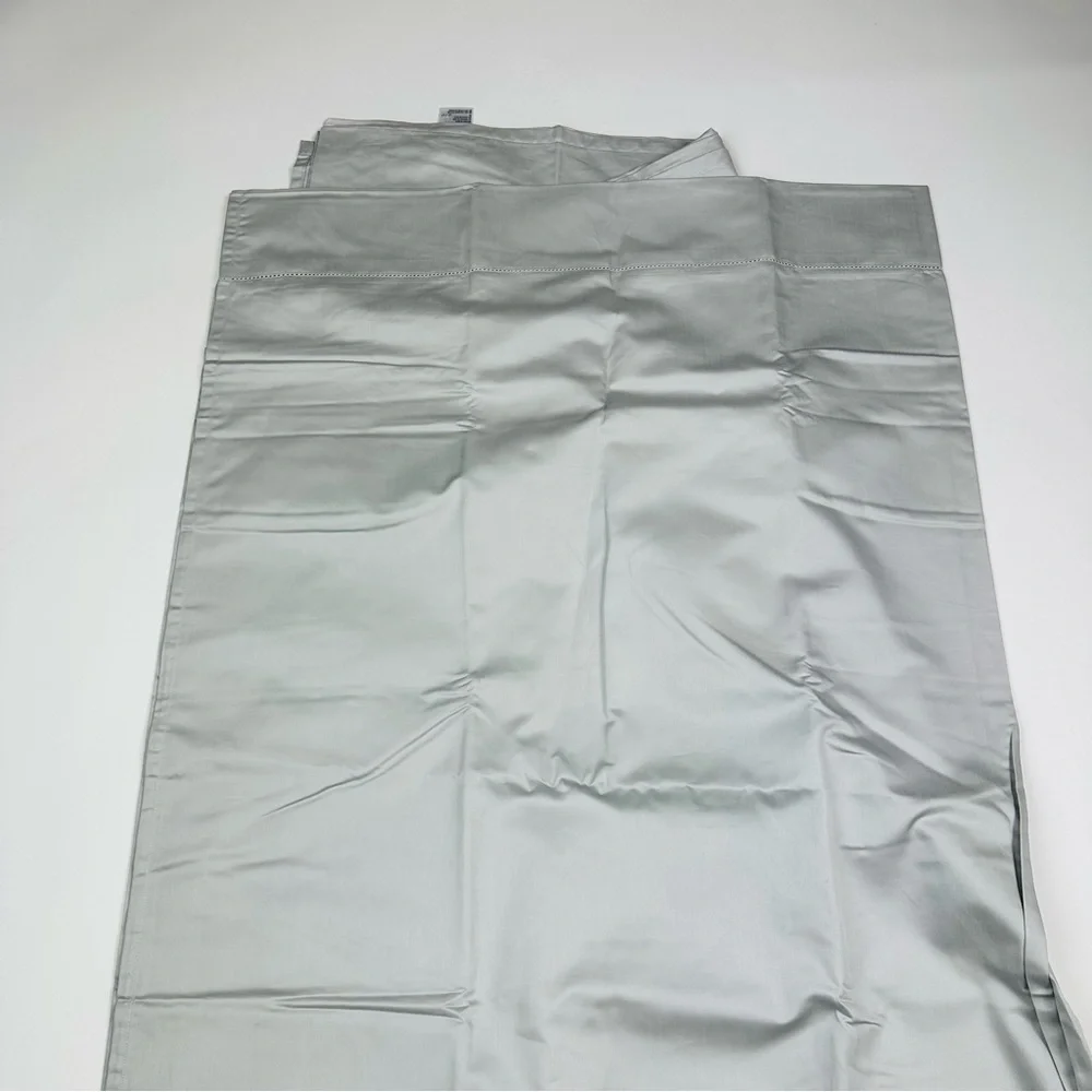 Hotel Collection Supima Cotton Palladium Grey King Flat Sheet